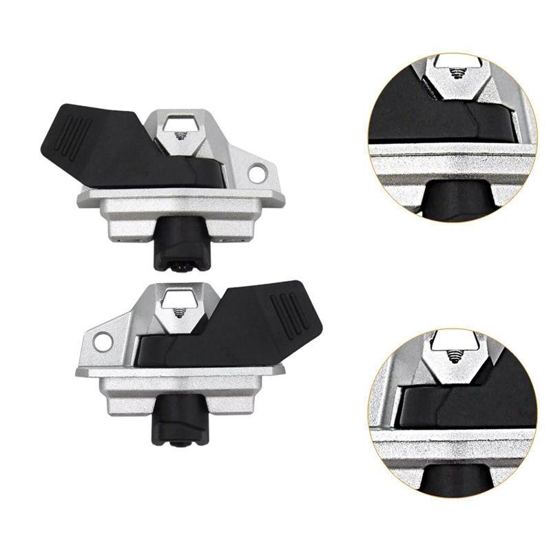 

1Pair Black/Silver Quick Release Latch Fasteners Kit 715001707 715008044 715008045 for Can-Am Outlander 650 1000 15-19 Ski-Doo серебряный