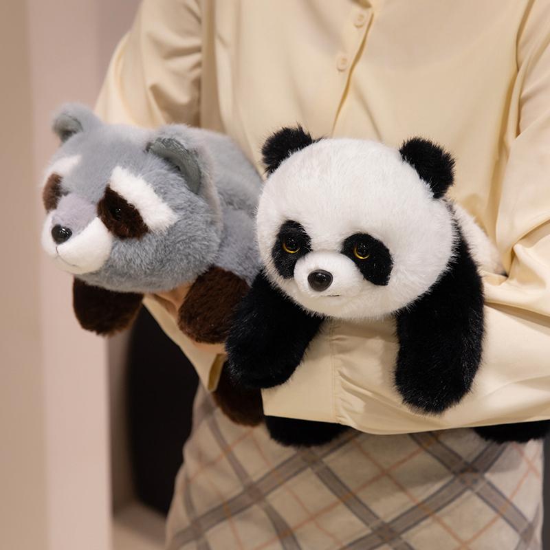 35CM Lovely Soft Animal Doll Cute Sloth Koala Raccoon Panda Capybara Horse Plush Toy Kawaii Birthday Gift