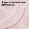 Lightweight Hair Comb Curved Vented Brush for Women Detangling Paddle Long Thick Curly Wet Hair Blow Fast Drying Detangler Styling Tool