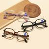 Oversize Frame Reading Glasses Anti Blue Light Presbyopia Transparent Women's Reading Eyeglasses Hyperopia For Men +1.0 To +4.0