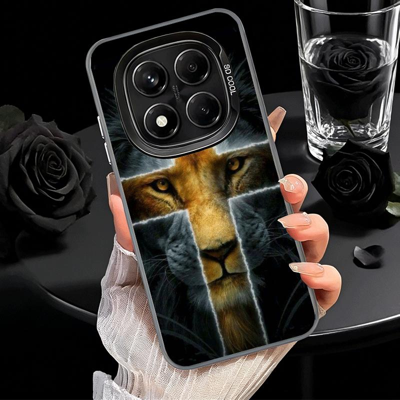 God Jesus Pray Cross Bible Soft Phone Case for Xiaomi Redmi Note 13 14 15 Pro Plus 12S 12 11S 11 11T 10S 10 Shockproof Cover Bac