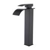 OEING Black Waterfall Hot & Cold Bathroom Faucet