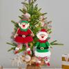 Cute Elf Couple Christmas Tree Ornaments and Scene Decorations