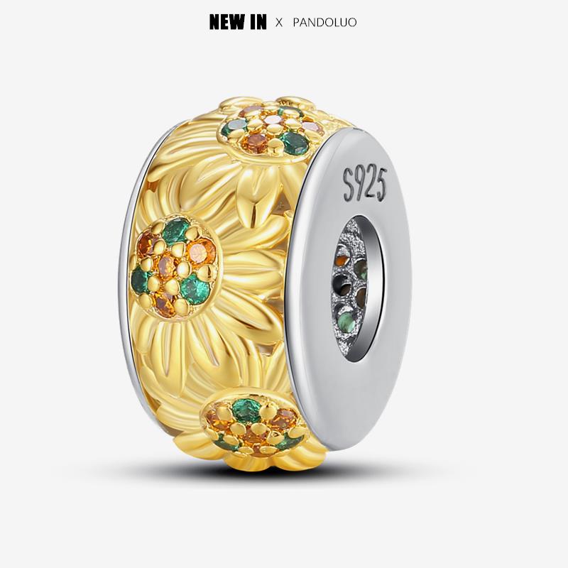 Brand Latest Arrival Yellow Series Animal Shape Charm Bead Component Bead Components Compatible With Pandach Authentic Original Bracelet High Quality
