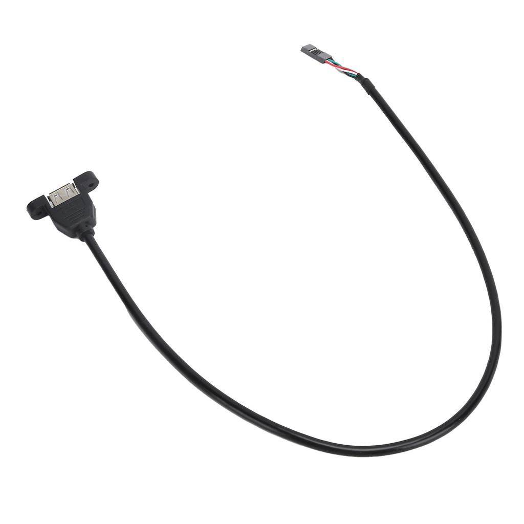 USB2.0 Extension Cable Female To 5pin Female Motherboard High Fidelity Transmission Builtin Extension Cable(0.3meters )