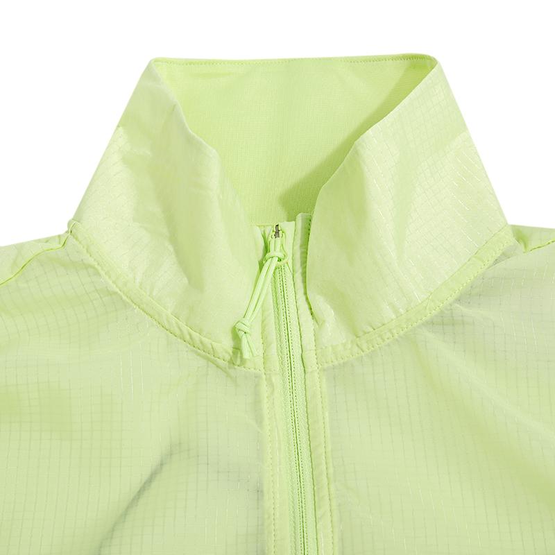 Adidas Ri 3B Windbreak Logo Print Casual Sports Jacket Women Jacket Green HC7974