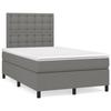 VidaXL Bed Slat Base with Mattress, Upholstered Bed, Double Bed, Adult Bedroom Interior Bed, Modern, 3269910