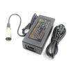 24V 29.4V 2A / 36V 42V 2A / 48V 54.6V 2A For Littium Battery Li Ion Li-ion Charger  DC Plug XLRM 3P 18MM