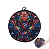 Microwave Tortilla Warmer 12Inch Insulated Cloth Tortilla Bag Naan Taco Food Warmer Pouch for Corn Taco Pizza Roll Home Party