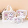 Waterproof Cartoon Wash Bag - Large Capacity PVC Toiletry & Cosmetics Travel Organizer for Women