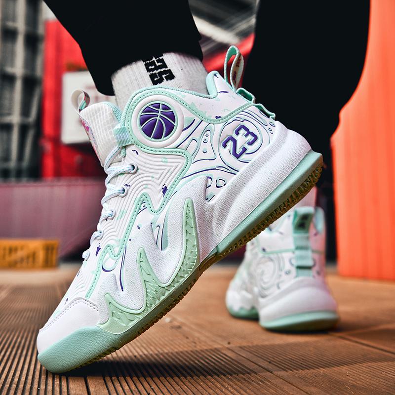 Basketball Shoes Professional Men Athletic Cushioned Sports Shoes High-Quality Training Sneaker Unisex Street Basketball Boots