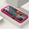 Para iPhone 13 Funda Diseño de Tren Marino de Anime Cubierta Suave de TPU Silicona Para iPhone 14 15 Pro Max 12 11 16e Funda iPhone 16 Pro Max