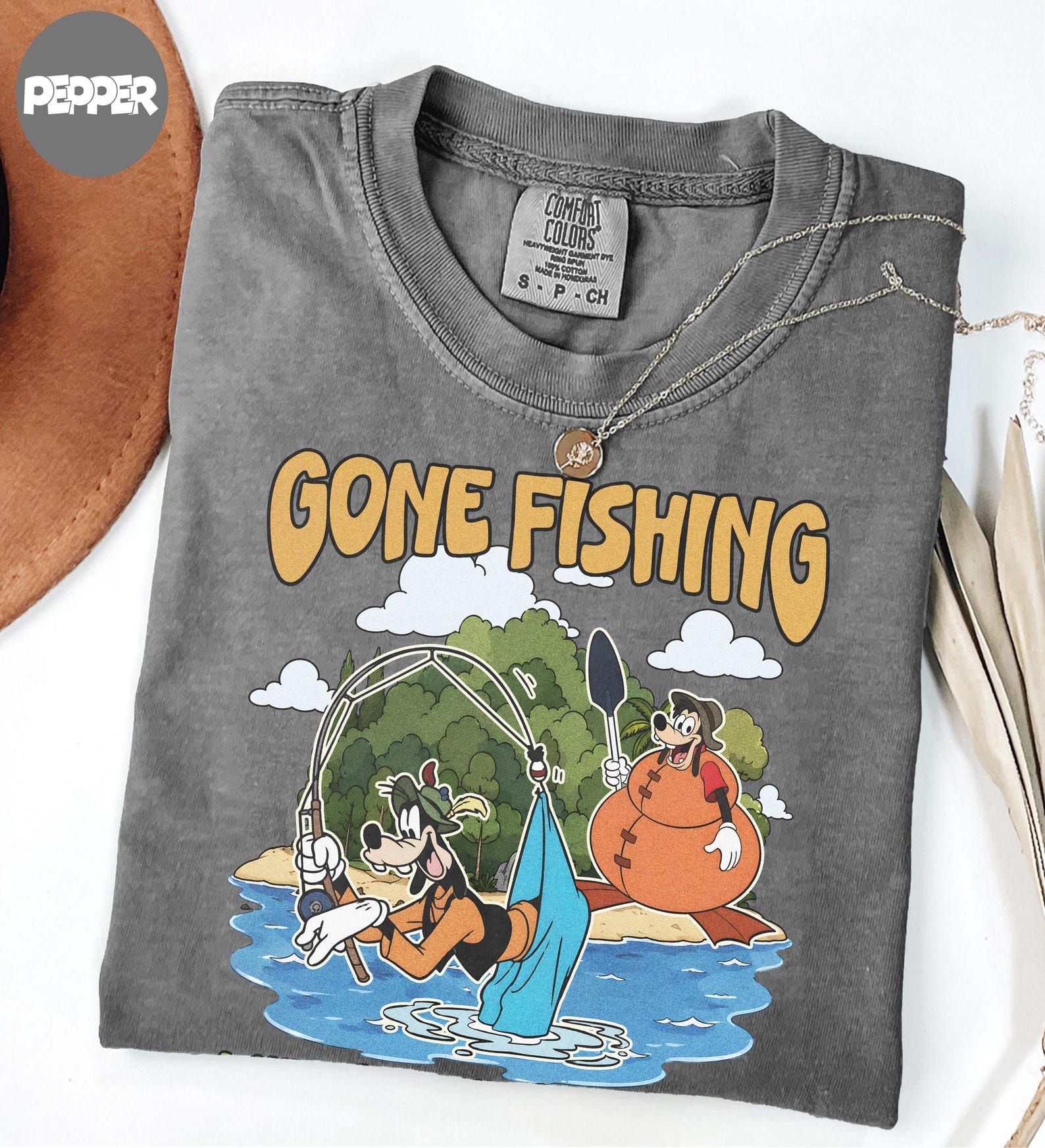 Retro Goofy Max Fishing Shirt, A Goofy Movie Graphic Tee, Disneyland Gift S