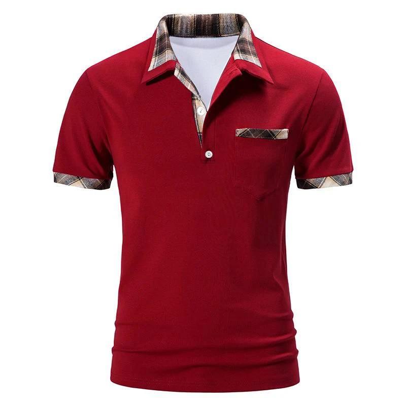 2025 Men's Short-sleeved Polo Shirt Digital Printing Trend Clothing Summer