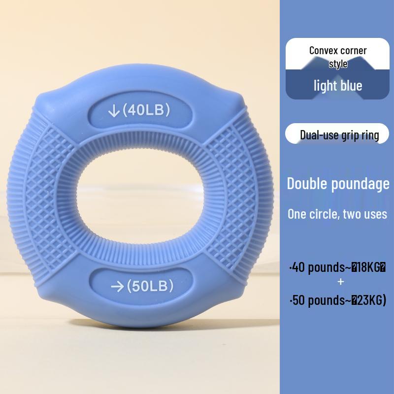 Silicone Grip Ring for Men, Women, and Kids - Hand, Arm, and Finger Strength Training/Rehabilitation Equipment
