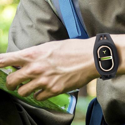Elektronische Ultrasone Afstotende Armband DEET Vrij Oplaadbaar Draagbaar Waterdicht Outdoor Wandelen Reizen Volwassenen Kinderen Afstotende Siliconen Polsband