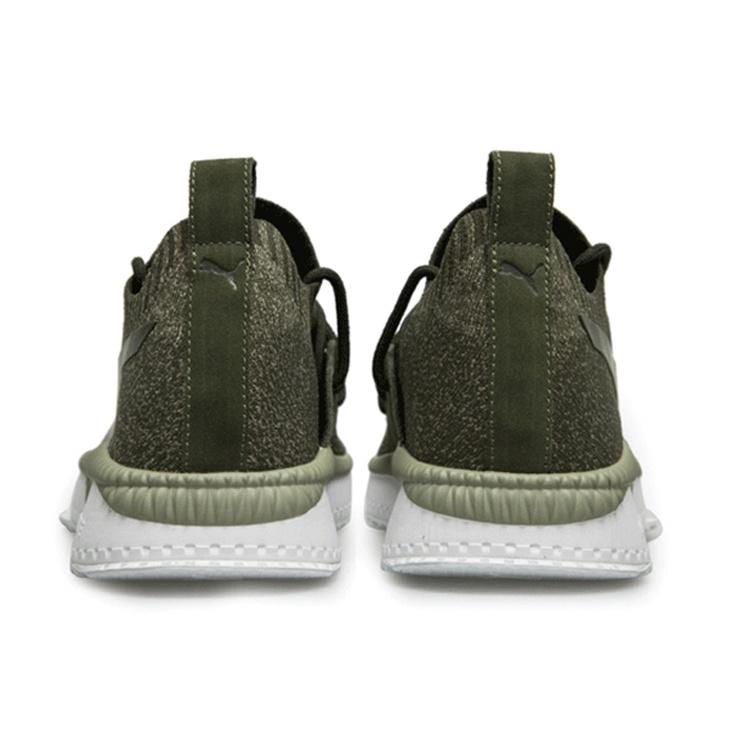 Puma Tsugi Apex Evoknit Low Top Running Shoes Green Men's 366432-09