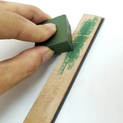 Tige d'affûtage en cuir Affûteur de couteaux professionnel Pâte à polir Cire d'affûtage Outil d'affûtage de couteaux de cuisine Ensemble