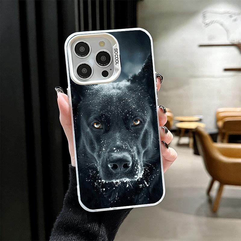 

German Shepherd Dog Soft Phone Case for iPhone 15 16 17 Pro Max 17Air 16E 14 Plus 13 12 Mini Shockproof Cover Back Shell iPhone 16E