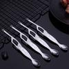 Fork Double Headed Stainless Steel Lobster Spoons Crab Picking Tools Seafood Utensils Crab Fork