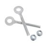 1pair Motorcycle 12mm / 15mm Chain Wheel Axle Tensioner Adjusters For 110cc 125cc 140cc 150cc Quad Trail Pit Dirt Bike ATV