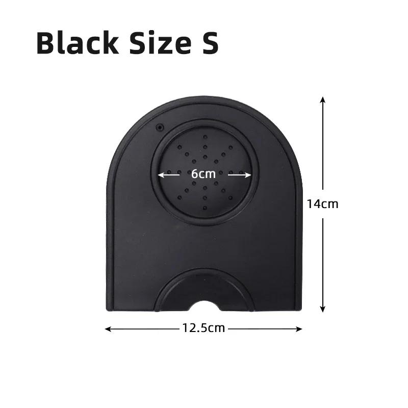 

Espresso Coffee Tamper Mat-Silicone Anti-Skid Corner Pad Tamping Holder for Delonghi Breville Portafilter & Barista Accessories