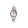 Seiko5 30 Meters Waterproof Automatic Steel Strap Men's Watch White Dial SNK369K1