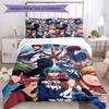 Set di biancheria da letto con 3 pezzi a tema Kuroko's Basketball2, set copripiumino include copripiumino e federe, perfetto per la decorazione della camera da letto in ogni stagione e come regalo