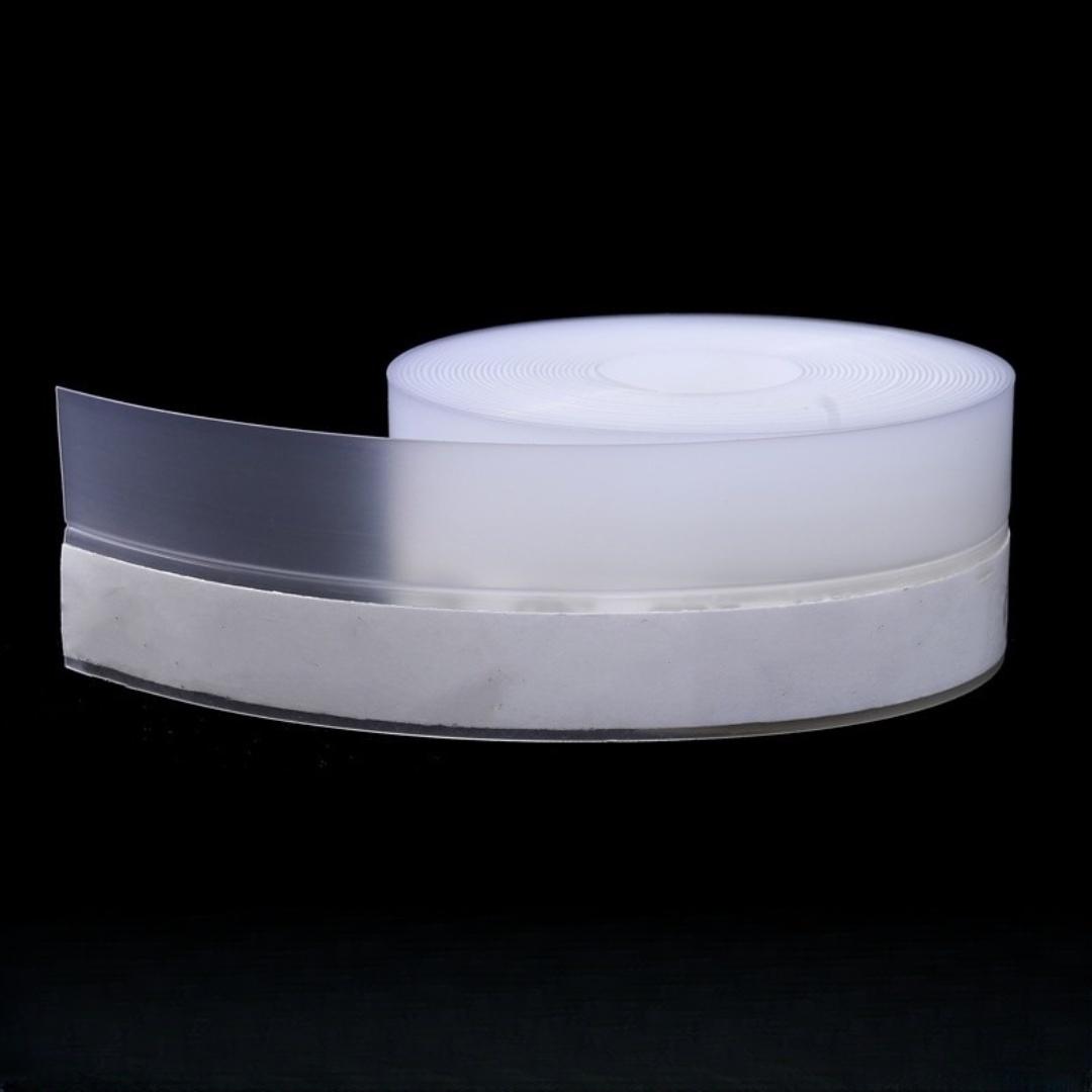 

1PC 1m/39.37inch Silicone Self-Adhesive Door Weather Stripping Window Seal Strip Sealing Sticker Tape Door Draft Stopper 2.5cm