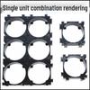 18650 Lithium Battery Holder for Single, Double, Triple Cells (3x4, 3x5, 4x5) Fixing Bracket