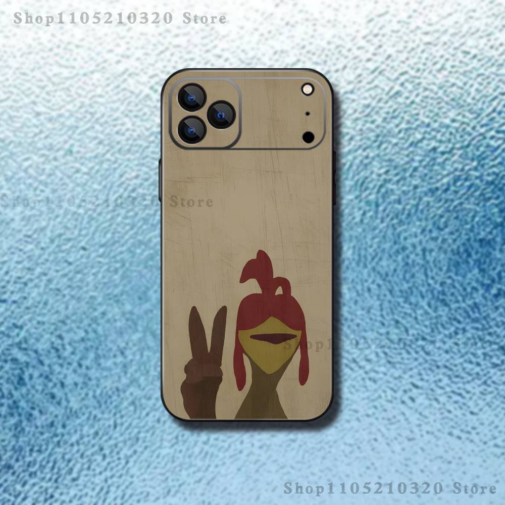 

Chicken J-Joe Surf Phone Case For iPhone 17,16,15,14,13,12,11,Pro,Max,Plus,E,Air,Mini Protective Black Cover iPhone14ProMax