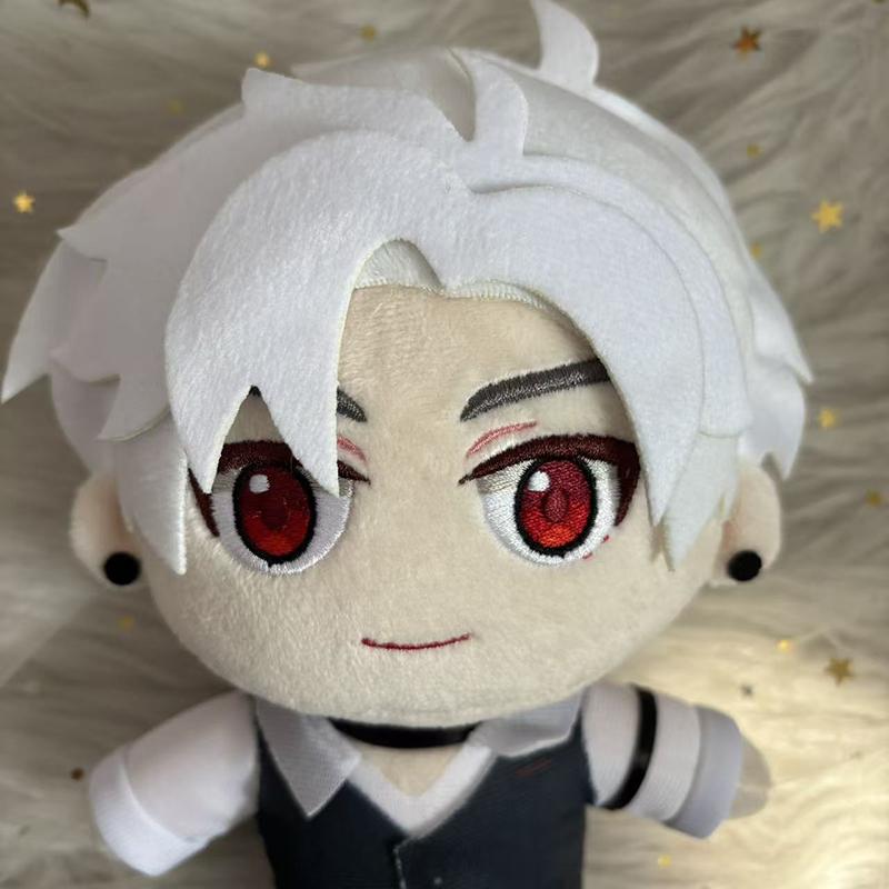 20cm Bambola Peluche Anime Love and Deepspace Sylus Gioco Cartone Animato Cosplay Carino Morbido Peluche Giocattolo Cosplay Regalo di Compleanno Festa