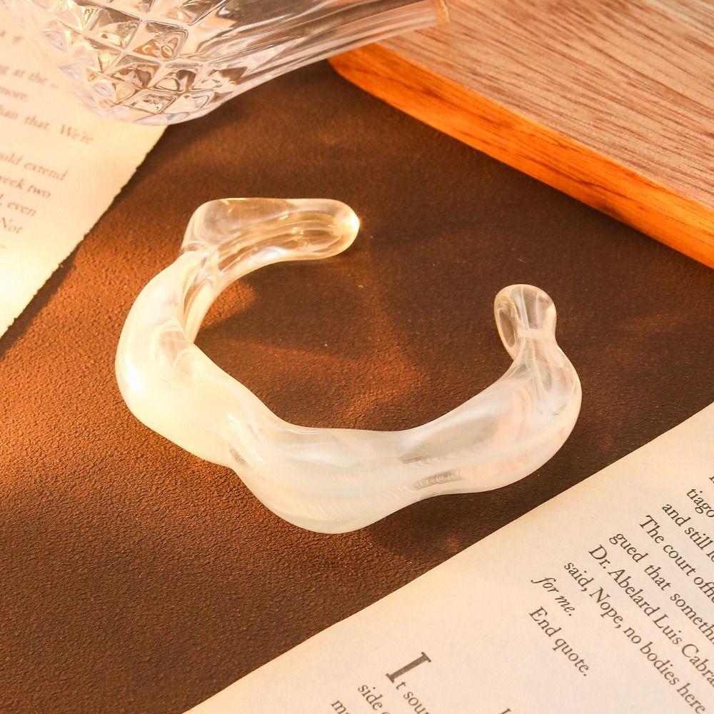 Minority Design Irregular Wide Bracelet Europe American Style Retro Hand Ring  Women
