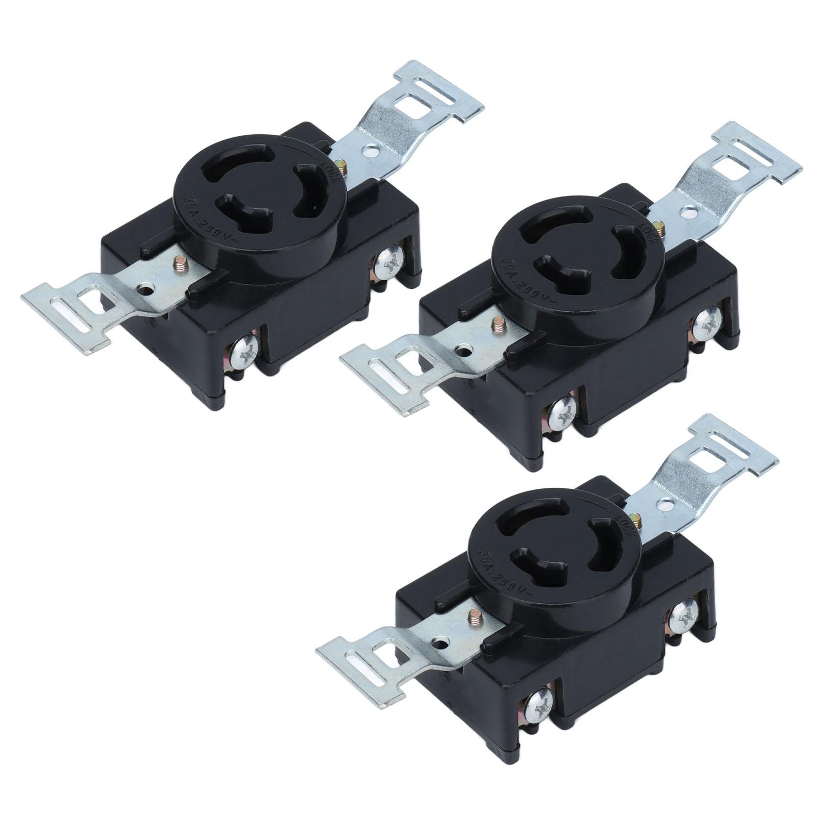 

3 шт. заглушка для генератора из нейлона и бронзы, высокая прочность, простая установка, 3 отверстия для генератора