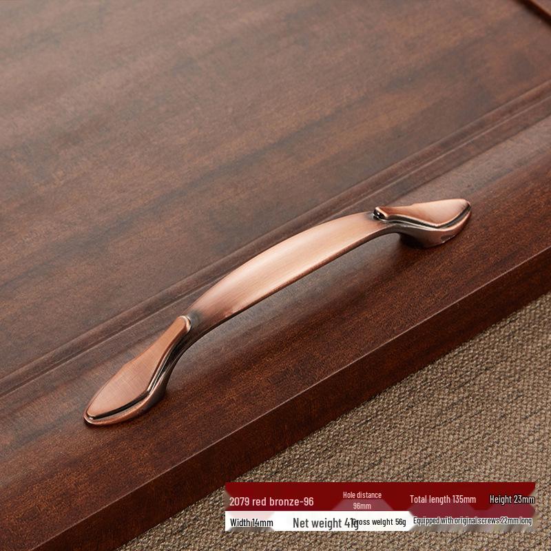Antique Bronze European & American Zinc Alloy Cabinet Drawer Pull Handle