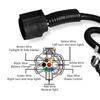 Trailer Tow Wire Harness Assembly Bl3Z-13A576-B For Ford F-150 2011-2014