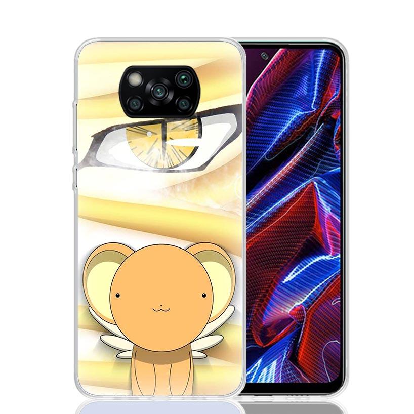 Cardcaptor Sakura Cute Magical Girl Phone Case For Xiaomi Poco F7 Ultra X7 X6 Pro X5 Redmi 15 15C 13 13C 12 12C 10 10A 10C 9 9A