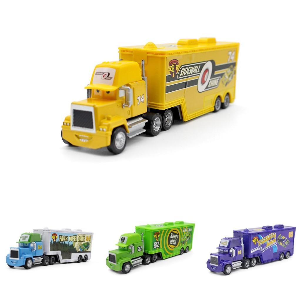 Colorful Cars Mack Lightning Mcqueen King Jackson Storm Racer Truck Toy For Kids
