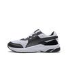 Future Runner Bequeme Sport-Lederstoff Stoßdämpfung Low Top Lässige Laufschuhe Unisex Sneaker Schwarz Weiß 369502-04
