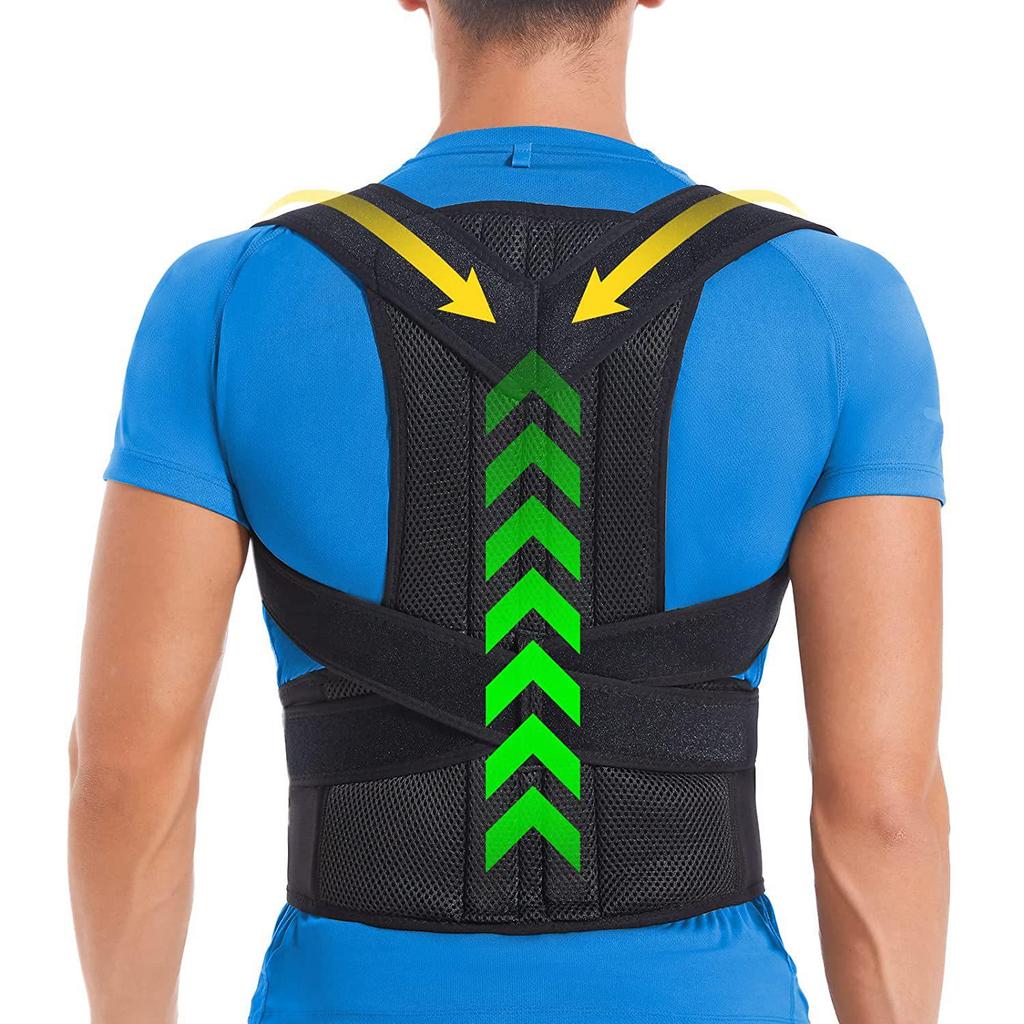 Posture Correction Belt with Shoulder Strap Support