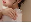 Asymmetrical Korean Style Star Tassel Stud Earrings for Women - Retro Fashion Hip Hop Jewelry