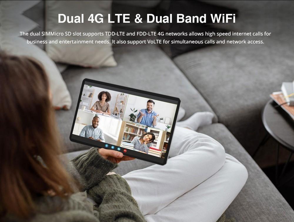 Refurbished N-one Npad Pro 4G LTE Android 12 Tablet PC, 10.36'' 2000x1200 2K FHD IPS Screen, UNISOC T616 Octa-Core, 8GB RAM 128GBROM