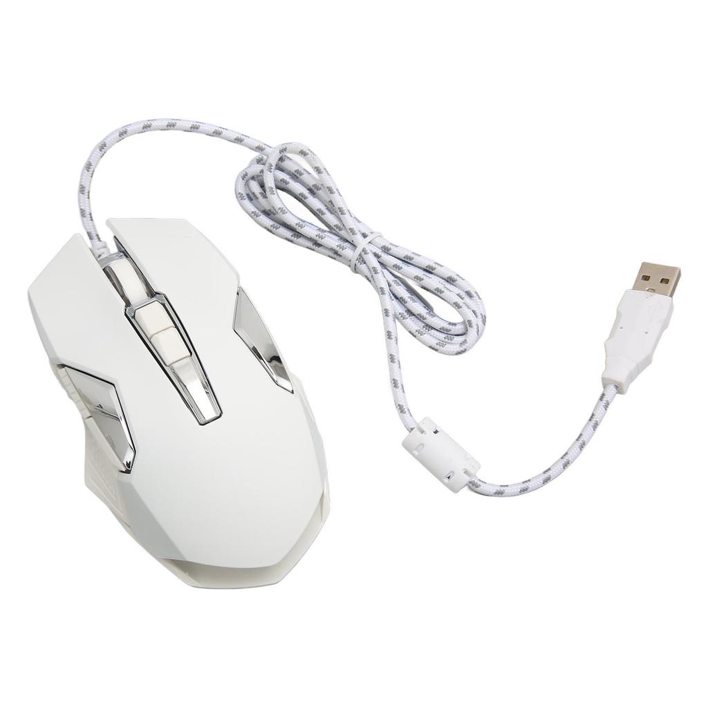 RGB Gaming Mouse Multifunction Ergonomic 7200 DPI Wired Optical Gaming Mouse With Programmable Buttons and Backlight Mode