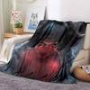 1PC Horror movie theme blanket, all-season lightweight home office outdoor nap multifunctional blanket, Halloween gifts