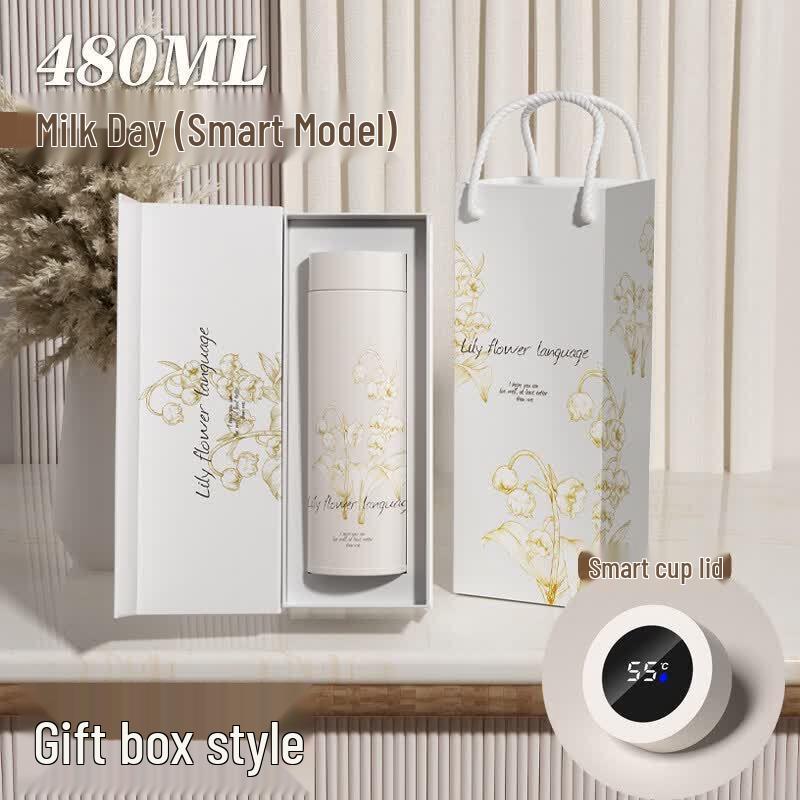 316 Stainless Steel Smart Temperature Display Insulated Bottle
