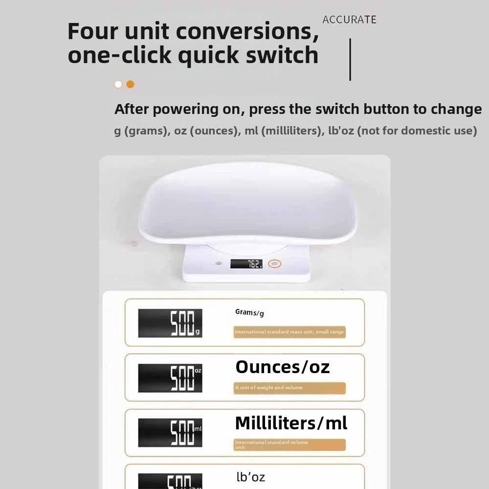 Grams Weight Small Animal Scale Precision Pet Electronic Scale Digital Pet Scale  Small Pets
