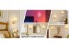 Cross-border Wireless RGB Remote Wall Lamp, American Style for Living Room, Hallway, Hotel Bedside.