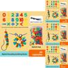 Educational Plastic Number Bead Sequencing Toy For Preschool Kids Learning And Fine Motor Skills Development