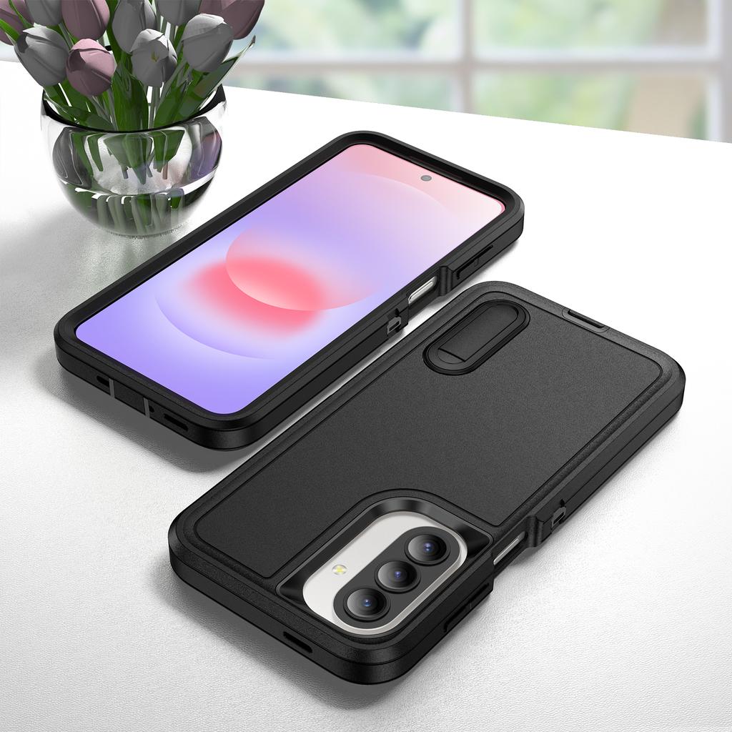 Anti-Shock Stand Phone Case for Samsung Galaxy S26 Ultra S25 FE S24 S23 S22 S21 Plus A27 A17 A37 A56 A36 A26 A16 A06 5G Cover