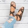 Sommar Beach Dam Sandaler Bohemia Gladiator Fritid Kvinnliga Flip Flops Damskor Casual
